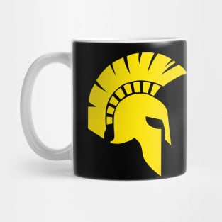 Warrior Helmet Yellow Mug